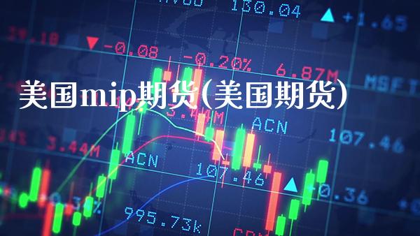 美国mip期货(美国期货)_https://www.boyangwujin.com_道指期货_第1张