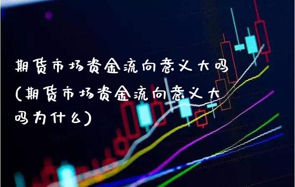 期货市场资金流向意义大吗(期货市场资金流向意义大吗为什么)_https://www.boyangwujin.com_恒指直播间_第1张