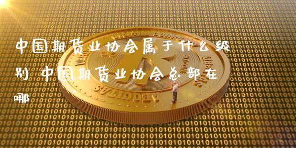 中国期货业协会属于什么级别 中国期货业协会总部在哪