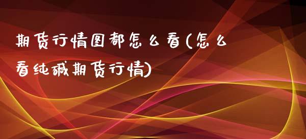 期货行情图都怎么看(怎么看纯碱期货行情)_https://www.boyangwujin.com_黄金期货_第1张