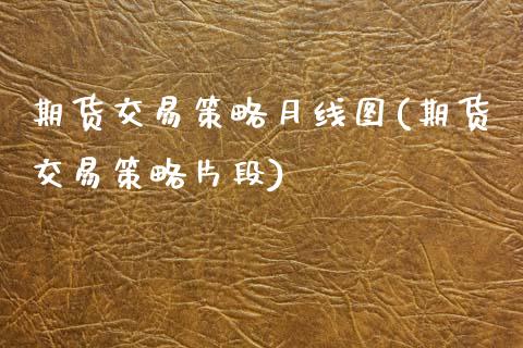 期货交易策略月线图(期货交易策略片段)_https://www.boyangwujin.com_道指期货_第1张