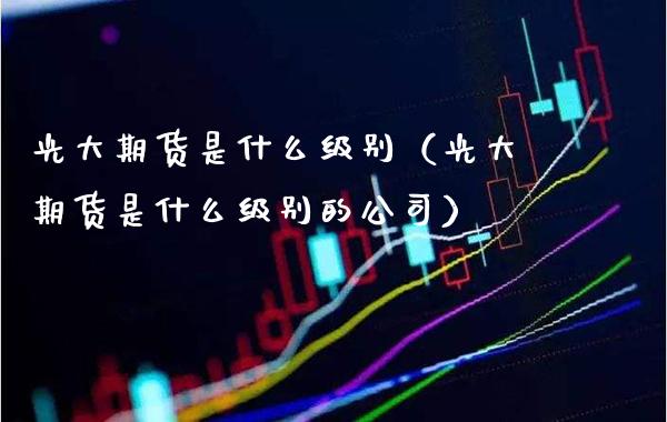 光大期货是什么级别（光大期货是什么级别的公司）