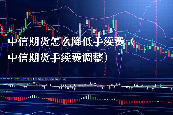 中信期货怎么降低手续费（中信期货手续费调整）