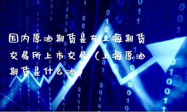 国内原油期货是在上海期货交易所上市交易（上海原油期货是什么油）