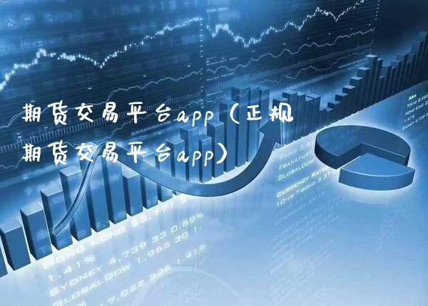 期货交易平台app（正规期货交易平台app）_https://www.boyangwujin.com_黄金期货_第1张