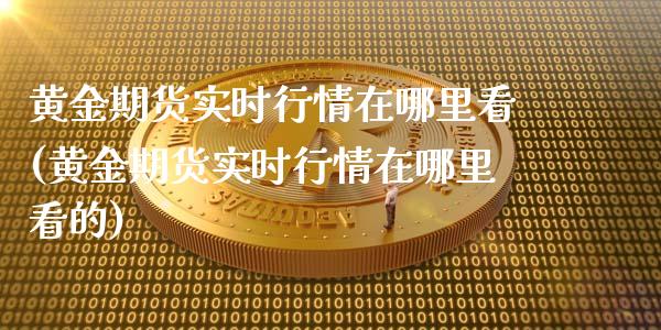 黄金期货实时行情在哪里看(黄金期货实时行情在哪里看的)