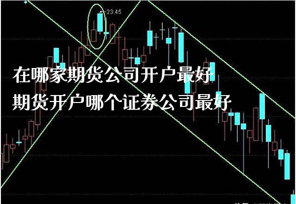 在哪家期货公司开户最好 期货开户哪个证券公司最好