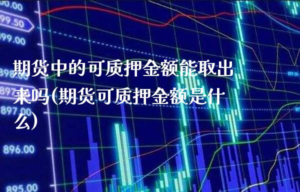 期货中的可质押金额能取出来吗(期货可质押金额是什么)