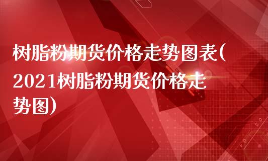 树脂粉期货价格走势图表(2021树脂粉期货价格走势图)_https://www.boyangwujin.com_期货直播间_第1张