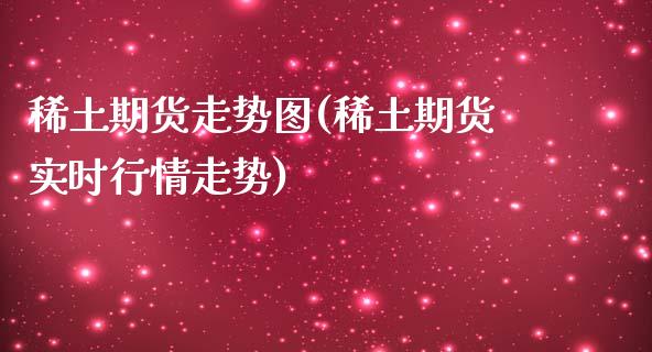 稀土期货走势图(稀土期货实时行情走势)_https://www.boyangwujin.com_期货直播间_第1张