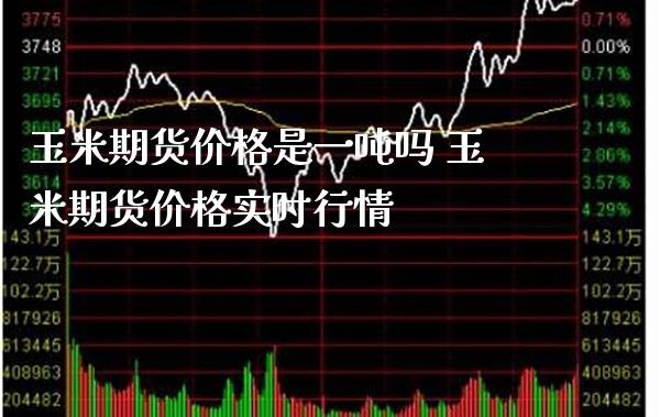 玉米期货价格是一吨吗 玉米期货价格实时行情