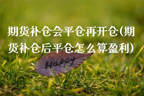 期货补仓会平仓再开仓(期货补仓后平仓怎么算盈利)