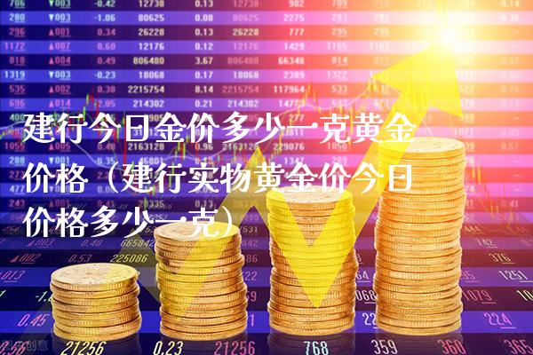 建行今日金价多少一克黄金价格（建行实物黄金价今日价格多少一克）_https://www.boyangwujin.com_期货直播间_第1张