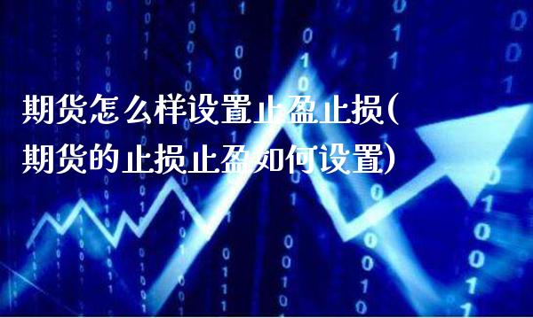 期货怎么样设置止盈止损(期货的止损止盈如何设置)_https://www.boyangwujin.com_白银期货_第1张