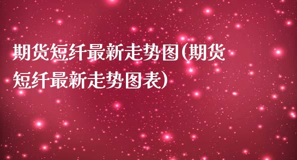 期货短纤最新走势图(期货短纤最新走势图表)_https://www.boyangwujin.com_道指期货_第1张