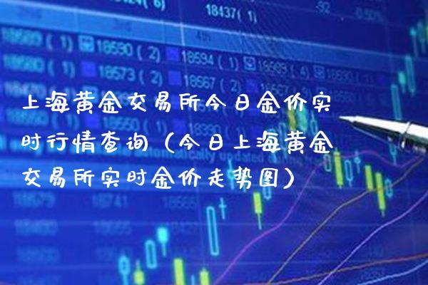 上海黄金交易所今日金价实时行情查询（今日上海黄金交易所实时金价走势图）