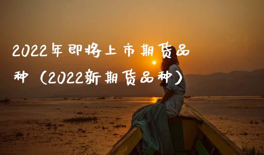 2022年即将上市期货品种（2022新期货品种）