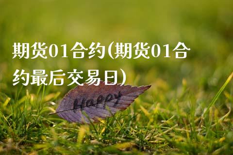 期货01合约(期货01合约最后交易日)