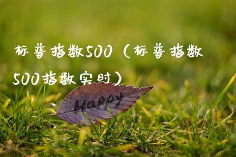 标普指数500（标普指数500指数实时）