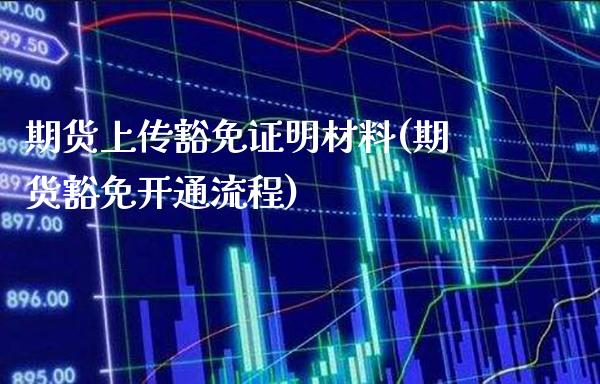 期货上传豁免证明材料(期货豁免开通流程)