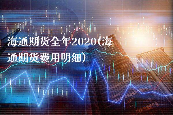 海通期货全年2020(海通期货费用明细)