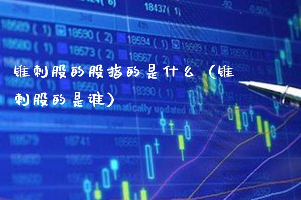 锥刺股的股指的是什么（锥刺股的是谁）_https://www.boyangwujin.com_期货直播间_第1张