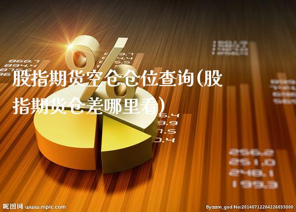 股指期货空仓仓位查询(股指期货仓差哪里看)