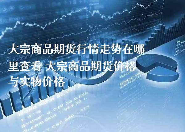 大宗商品期货行情走势在哪里查看 大宗商品期货价格与实物价格_https://www.boyangwujin.com_期货直播间_第1张