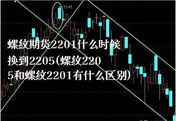 螺纹期货2201什么时候换到2205(螺纹2205和螺纹2201有什么区别)