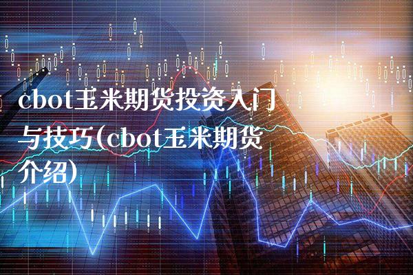 cbot玉米期货投资入门与技巧(cbot玉米期货介绍)