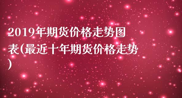 2019年期货价格走势图表(最近十年期货价格走势)_https://www.boyangwujin.com_期货直播间_第1张