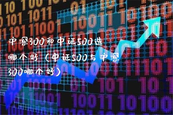 沪深300和中证500选哪个好（中证500与沪深300哪个好）_https://www.boyangwujin.com_期货直播间_第1张