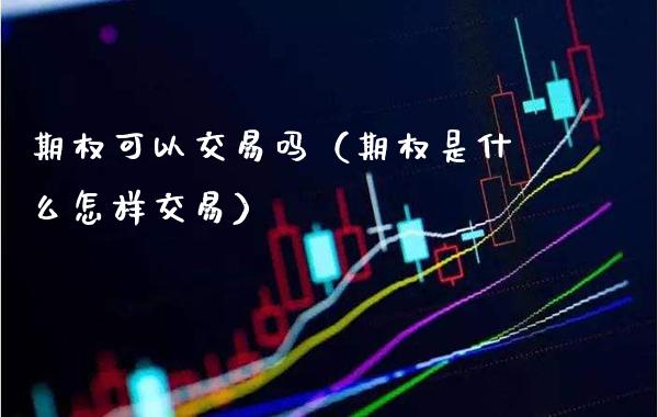 期权可以交易吗（期权是什么怎样交易）_https://www.boyangwujin.com_黄金期货_第1张