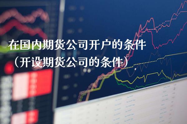 在国内期货公司开户的条件（开设期货公司的条件）