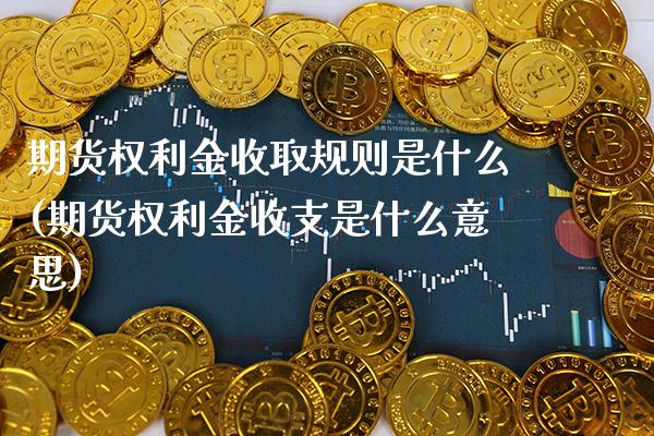 期货权利金收取规则是什么(期货权利金收支是什么意思)