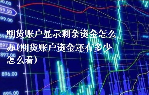 期货账户显示剩余资金怎么办(期货账户资金还有多少怎么看)_https://www.boyangwujin.com_原油直播间_第1张