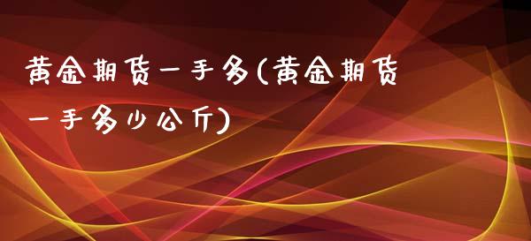 黄金期货一手多(黄金期货一手多少公斤)